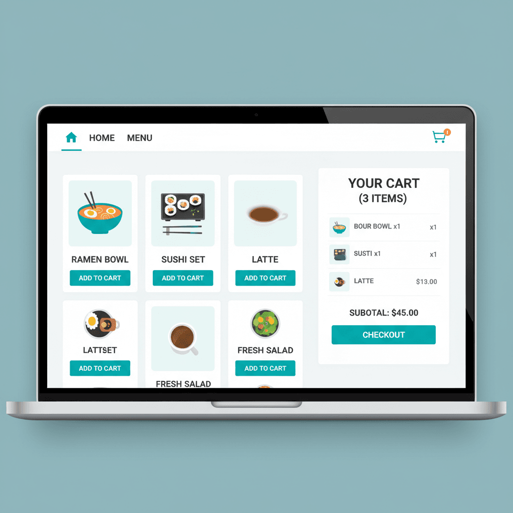 Easy online ordering