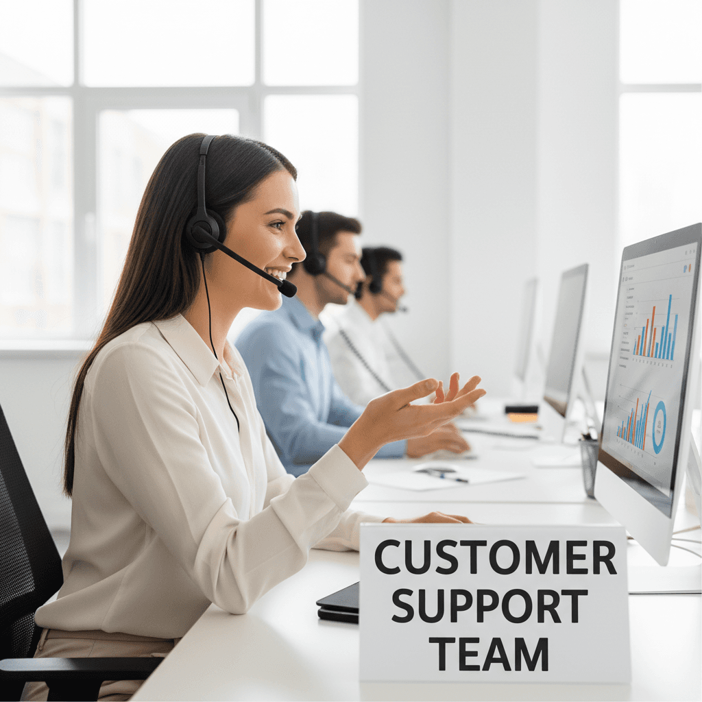 Real customer service