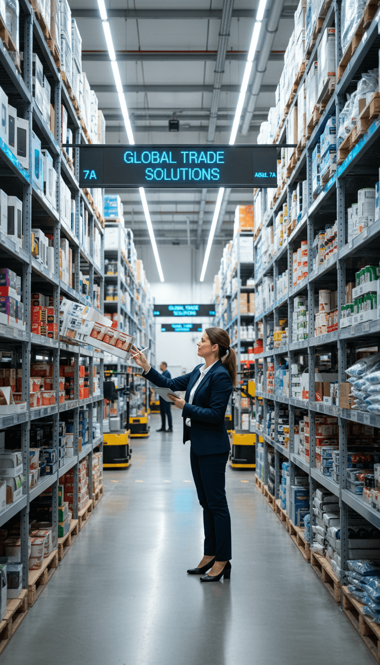 Customer browsing wholesale products