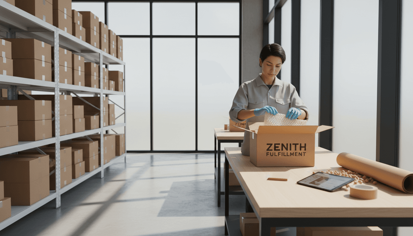 Wholesale products packaged for delivery
